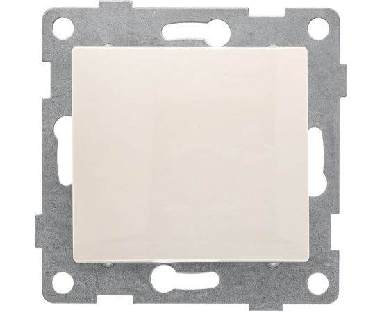 Выключатель GUSI ELECTRIC Bravo 1 клавиша, СУ, 10А, 250В, бежевый С10В1-003 