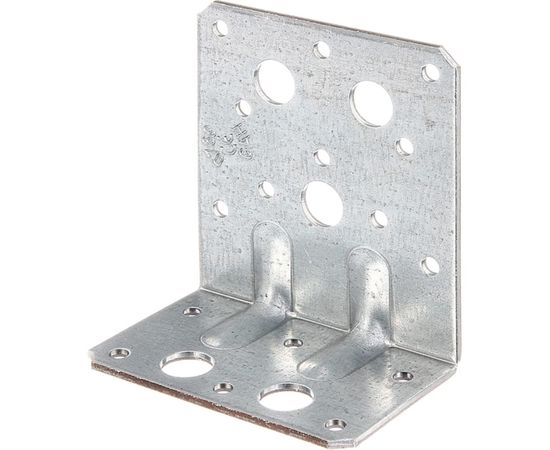 Перфорированный уголок GAH ALBERTS усиленный, оцинкованный, 90x50x80х2.5 мм 334659 