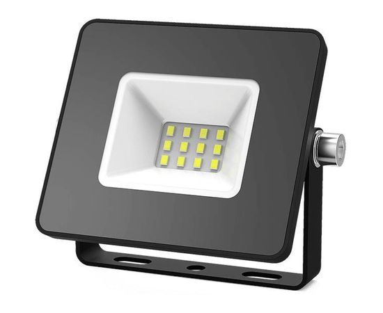 Светодиодный прожектор Gauss Elementary 10W 845lm IP65 4000К черный 1/20 613100210 