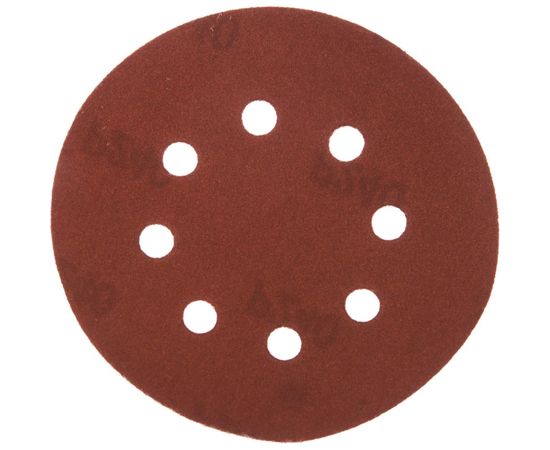 Круг абразивный на ворсовой подложке под липучку (125 мм, Р240, 5 шт.) MATRIX 73811 