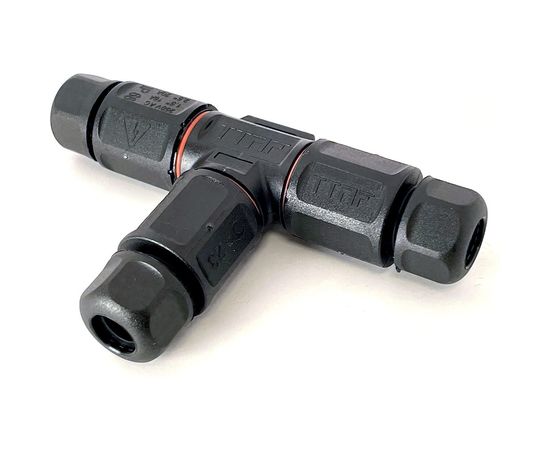 Водостойкий 3-полюсный разъем TTAF Elektronik, 250V 20A IP68 WPT-0303M20 