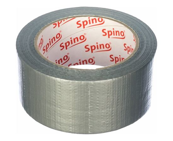 Тканевая влагостойкая лента SPINO 48мм х 45м серая 54645 