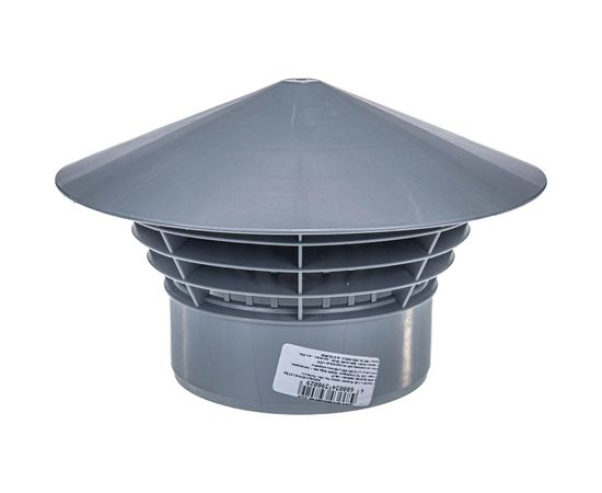 Вытяжной зонт для канализации Flextron Дефлектор 110мм SVK-K14734 