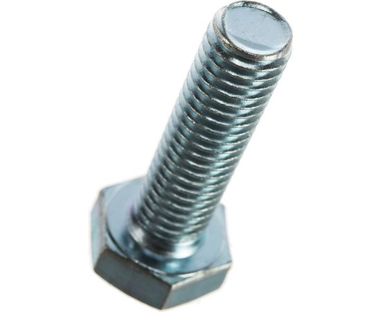 Болт Tech-Krep DIN933 с шестигранной головкой, оцинкованный М10х35 6шт - пакет 102977 