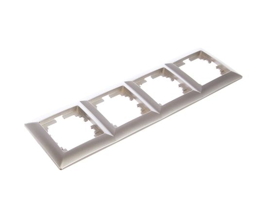 Рамка Intro 450403 на 4 поста, СУ, Solo, алюминий Б0043426 