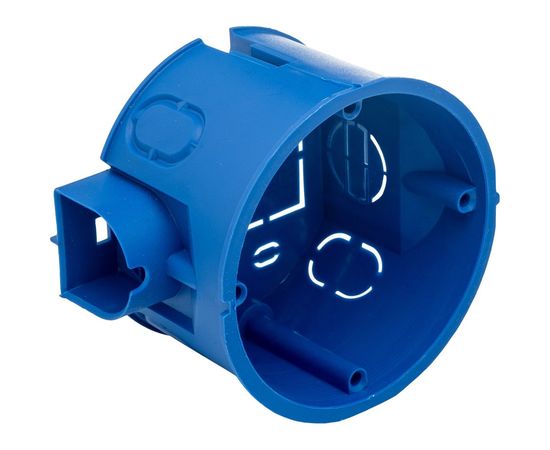 Подрозетник с кабель-каналом для сплошных стен GUSI ELECTRIC 68х45, IP30 без саморезов С3М3 БС Евро 