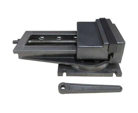 Поворотные станочные тиски с открытым винтом GRIFF серия QB 250 мм b241204 