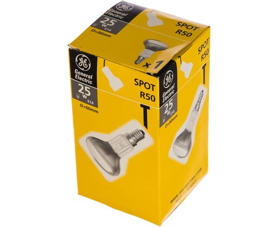 Рефлекторная лампа General Electric GE 25R50/E14 --50 84814 – изображение 2