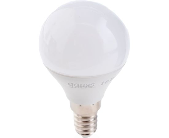 Лампа Gauss LED Elementary Шар 10W E14 880lm 3000K 53110 – изображение 2