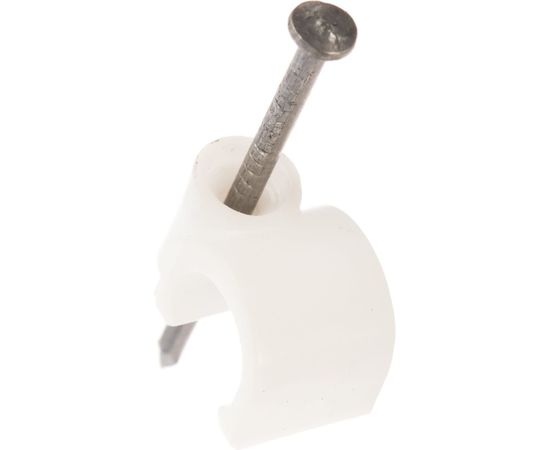 Скоба для кабеля, круглая А 6мм, 50шт - пакет Tech-Krep 103647 – изображение 2