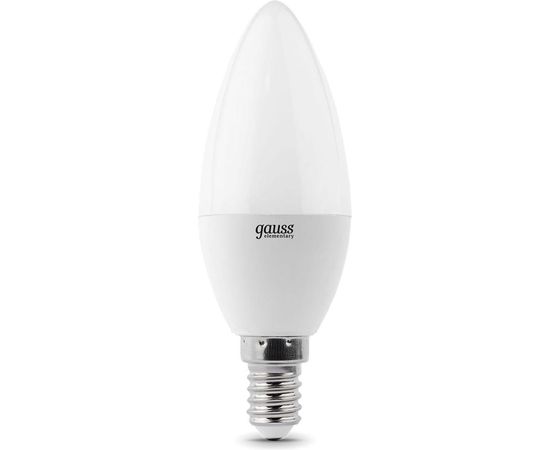 Лампа LED Candle 6W E14 4100K Gauss Elementary 33126 – изображение 2
