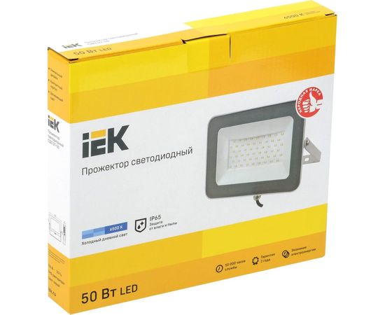 Светодиодный прожектор IEK СДО 07-50, IP65 LPDO701-50-K03 – изображение 2