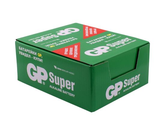 Алкалиновые батарейки GP Super Alkaline 24А ААA - 96 шт. в коробке 24ARS-2SB4 – изображение 2