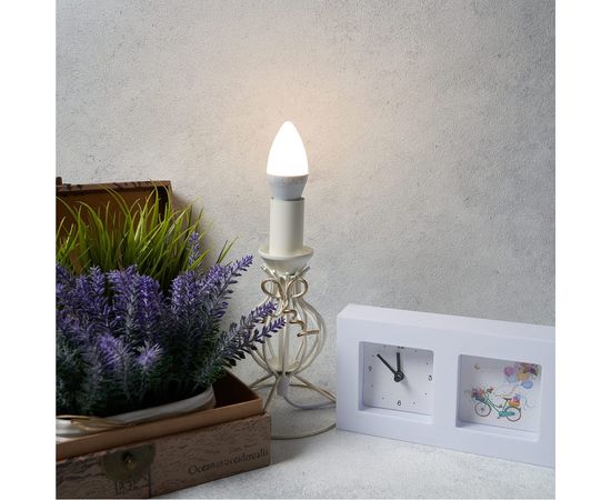 Светодиодная лампа REXANT свеча, 9,5 Вт, E14, 903 лм, 2700 K, теплый свет 604-023 – изображение 2