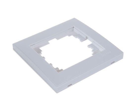Горизонтальная рамка LEZARD RAIN б/ вст белая 703-0202-146 – изображение 3