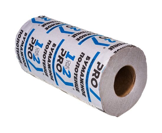 Бумажное полотенце 1-2-Pro 1 слой, рулон 140 л., вторичное сырье ПБЭ1-140 – изображение 3