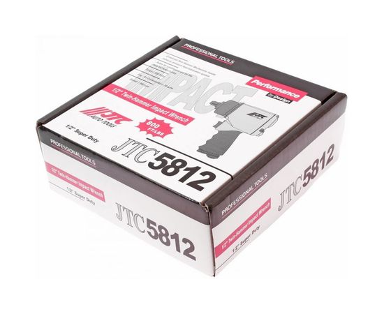 Ударный усиленный пневмогайковерт JTC 5812 – изображение 3