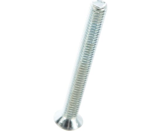 Винт DIN 965 с потайной головкой, оцинкованный М6х50, 40шт - коробка Tech-Krep 105244 – изображение 3