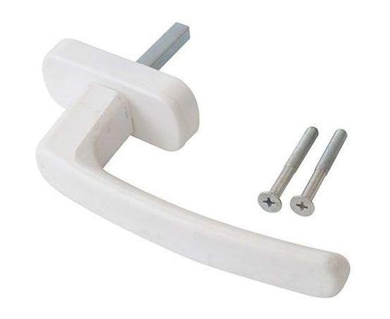 Ручка для окон ПВХ Tech-Krep пласт., штифт 38 мм, белый 148130 – изображение 3