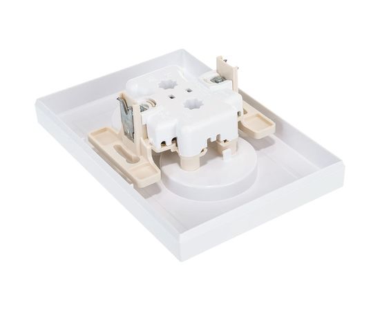 Двухместная розетка Schneider Electric ATLAS DESIGN без заземления 16А в сборе белая ATN000120 – изображение 3