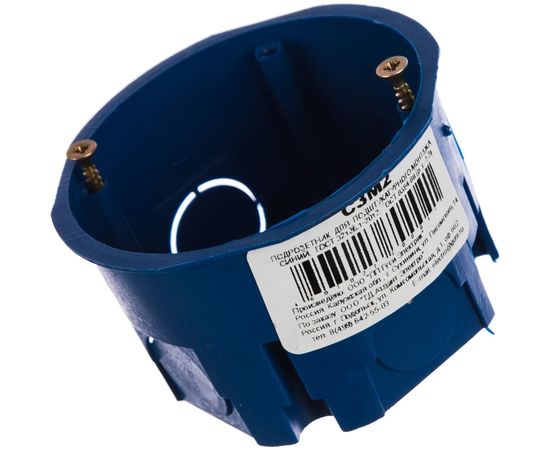 Подрозетник GUSI ELECTRIC для сплошных стен 68х45, IP 30 С3М2 Евро – изображение 3