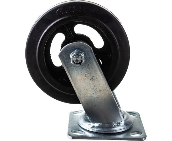 Колесо большегрузное обрезиненное поворотное SCD63 160 мм MFK-TORG 1083160 – изображение 4