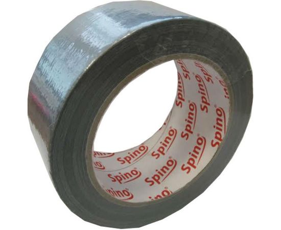 Тканевая влагостойкая лента SPINO 48мм х 45м серая 54645 – изображение 4