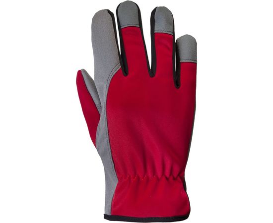 Трикотажные перчатки Jeta Safety Motor красный/белый JLE621-9/L – изображение 4