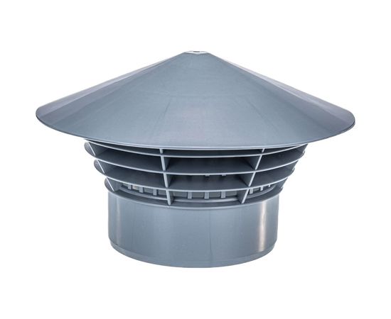 Вытяжной зонт для канализации Flextron Дефлектор 110мм SVK-K14734 – изображение 5