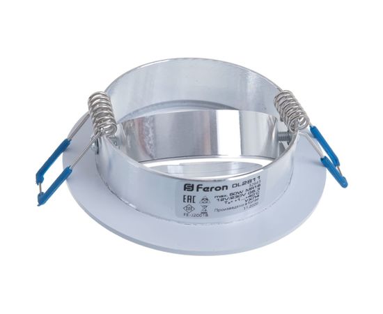 Встраиваемый потолочный светильник FERON MR16 G5.3, белый DL2811 32643 – изображение 5