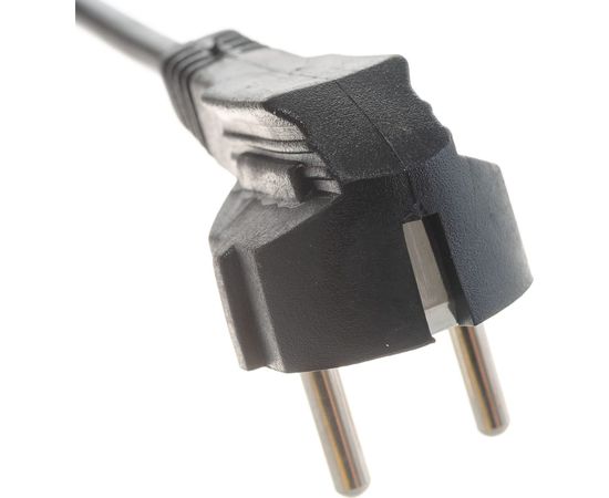 Сетевой шнур REXANT евровилка угловая - евроразъем С13, кабель 3x0,75 кв.мм, длина 3 метра 11-1122 – изображение 5