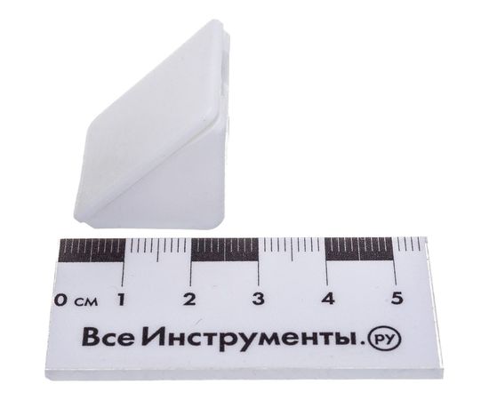Мебельный уголок Tech-Krep с шурупом - белый 4 шт. 108982 – изображение 5