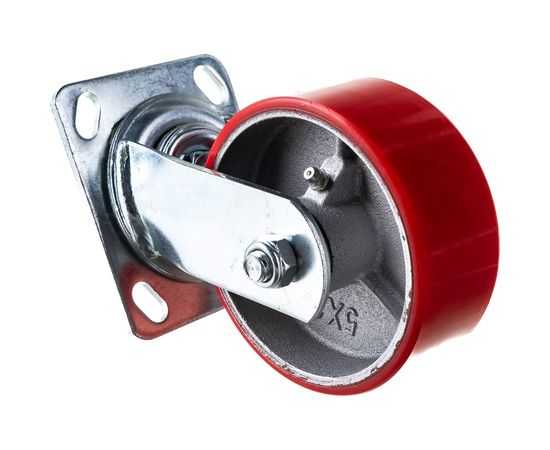 Колесо большегрузное полиуретановое поворотное Longway SCP55 – изображение 5