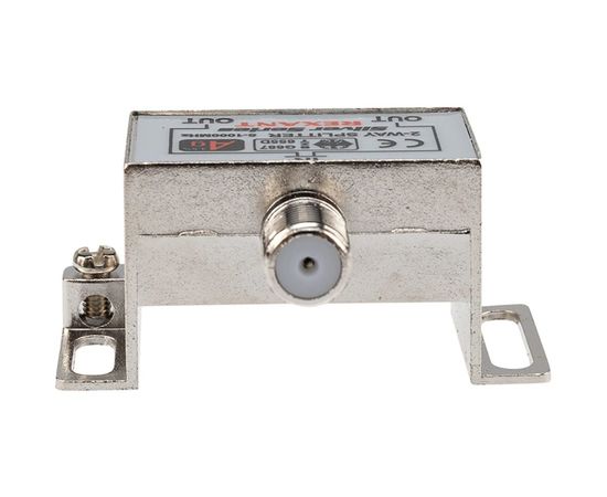 Делитель REXANT ТВ х 2 + 3шт. F BOX 5-1000 МГц Silver 05-6101 – изображение 8