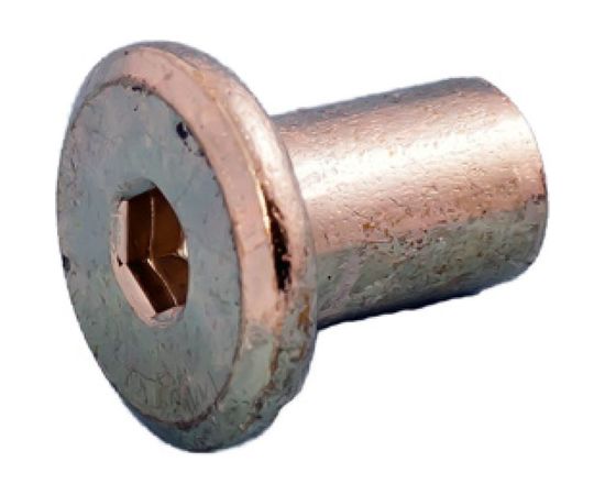 Мебельная латунированная гайка ЕВРОПАРТНЕР М6х15 16шт. 6 2426 4 