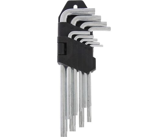 Набор ключей TORX LOM Tamper, удлиненных, TT10 - TT50, 9 шт. 2354390 