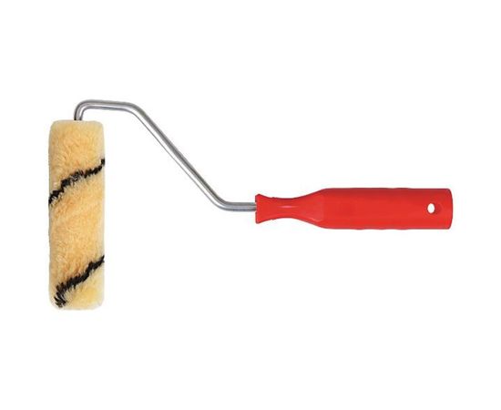 Полиакриловый валик мини, диаметр 15/36 мм, ворс 10,5 мм, 150 мм КУРС Тигр 02716 