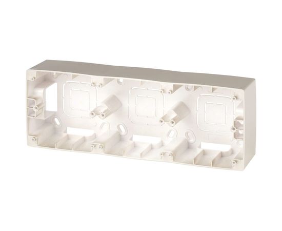 Коробка накладного монтажа ЭРА 12-6103-04 3 поста, Эра 12, шампань Б0043183 