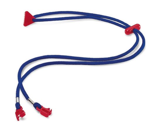 Шнурок для открытых очков с заушниками Uvex Дуо-Флекс синий с красным 9959003 