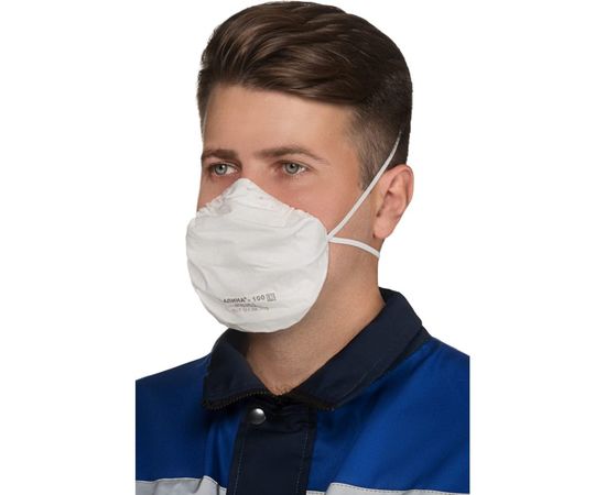 Полумаска из комбинированного материала АЛИНА Алина-100 