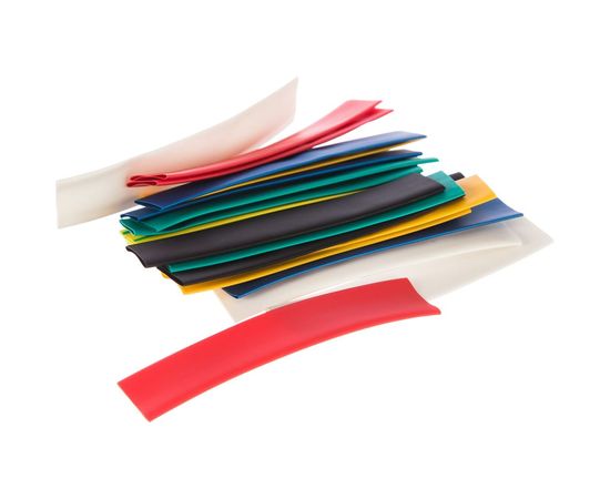 Набор термоусаживаемых трубок DORI ТУТ 12/6 21 шт, 100мм 45182 