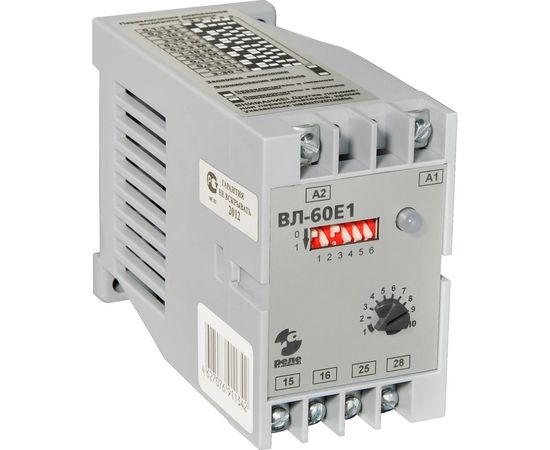 Реле времени Реле и Автоматика, ВЛ-60Е1 0,1с-30ч, 2-220В 50Гц, пост. A8223-76911342 