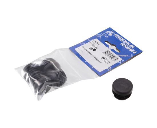 Круглая заглушка для труб крепежная техника D25 мм 4 шт 60040 