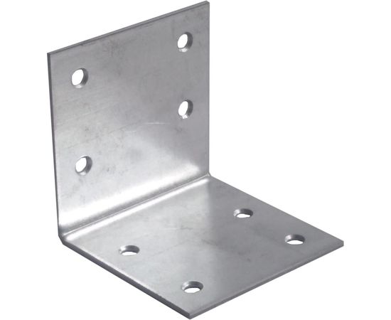 Мебельный угол КрепСтройГрупп широкий, белый цинк, KS6 60х60х60х2 мм 145550 