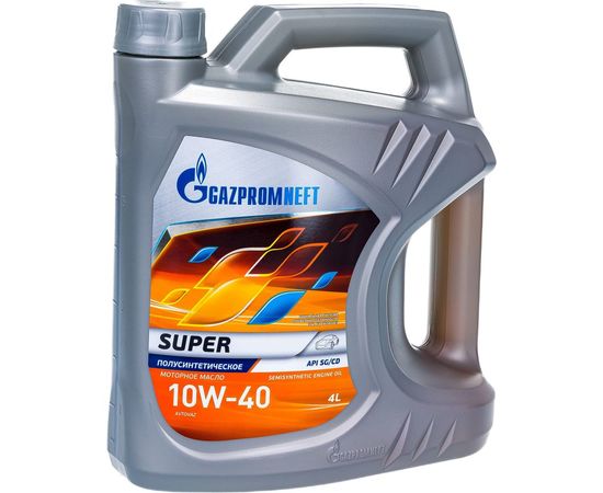 Масло Super 10W-40 4л, Gazpromneft 253142142 