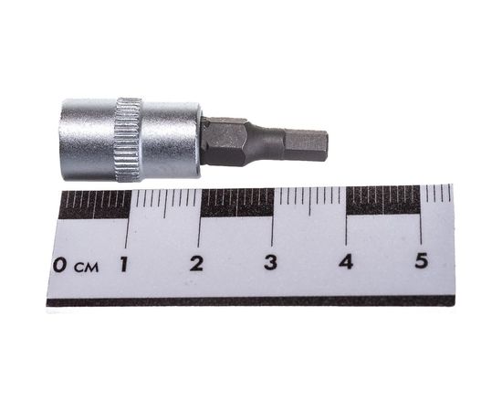 Набор торцевых головок с трещоткой КОБАЛЬТ 1/4 Cr-V 46 предметов 791196-46:2901 – изображение 17