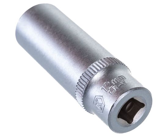 Набор торцевых головок с трещоткой КОБАЛЬТ 1/4 Cr-V 46 предметов 791196-46:2901 – изображение 19