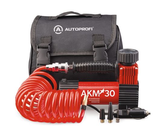 Воздушный компрессор AUTOPROFI 30 л мин AKM-30 – изображение 2
