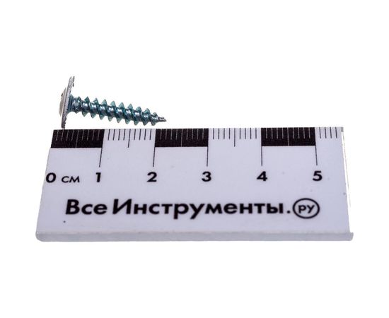 Прессшайба Качественный КРЕПЕЖ 4.2х19 мм, белая RAL 9003, острый, 250 шт 0300177 КЧ – изображение 2