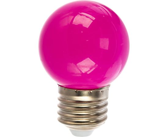 Декоративная светодиодная лампа Volpe LED-G45-1W/PURPLE/E27/FR/С UL-00005652 – изображение 2